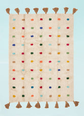 Tapete Lorena Canals + MOOUI - Bolinhas Coloridas 1,10 x 1,50m